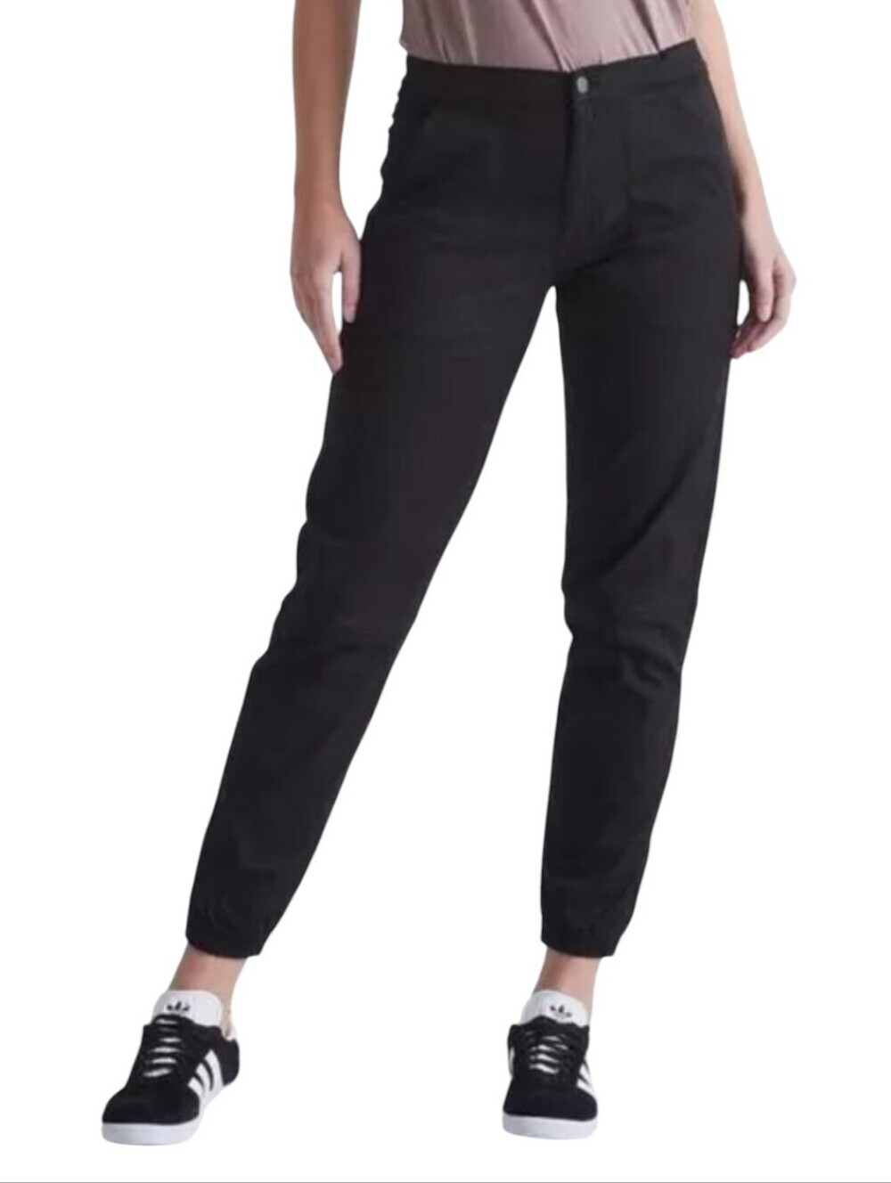 DU/ER Live Free High Rise Jogger Black  Women's 27